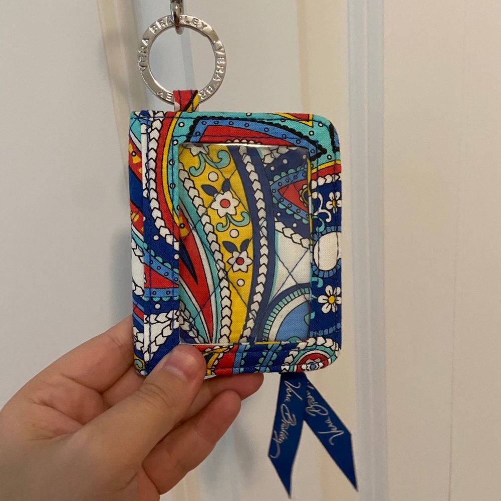 Vera Bradley ID lanyard